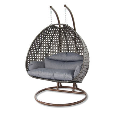 Island Gale Double Swing Chair with Stand Wayfair